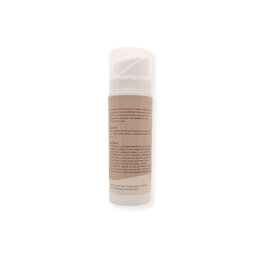 Pure Green Creamy Cleanser 4 oz - Image 2